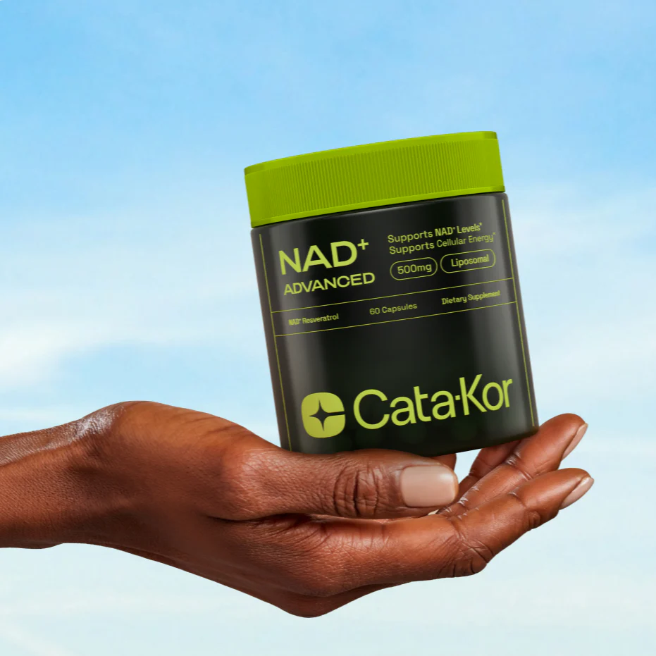 CATA-KOR NAD+ ADVANCED - NAD SUPPLEMENT WITH RESVERATROL